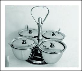 Relish Server 4 Bowls